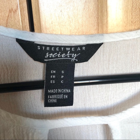 White Peasant Tee - Picture 3 of 3